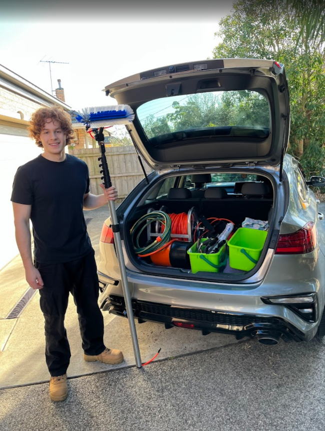 Justin Barnett — Founder and Melbourne window cleaner, Justin's Window Cleaning